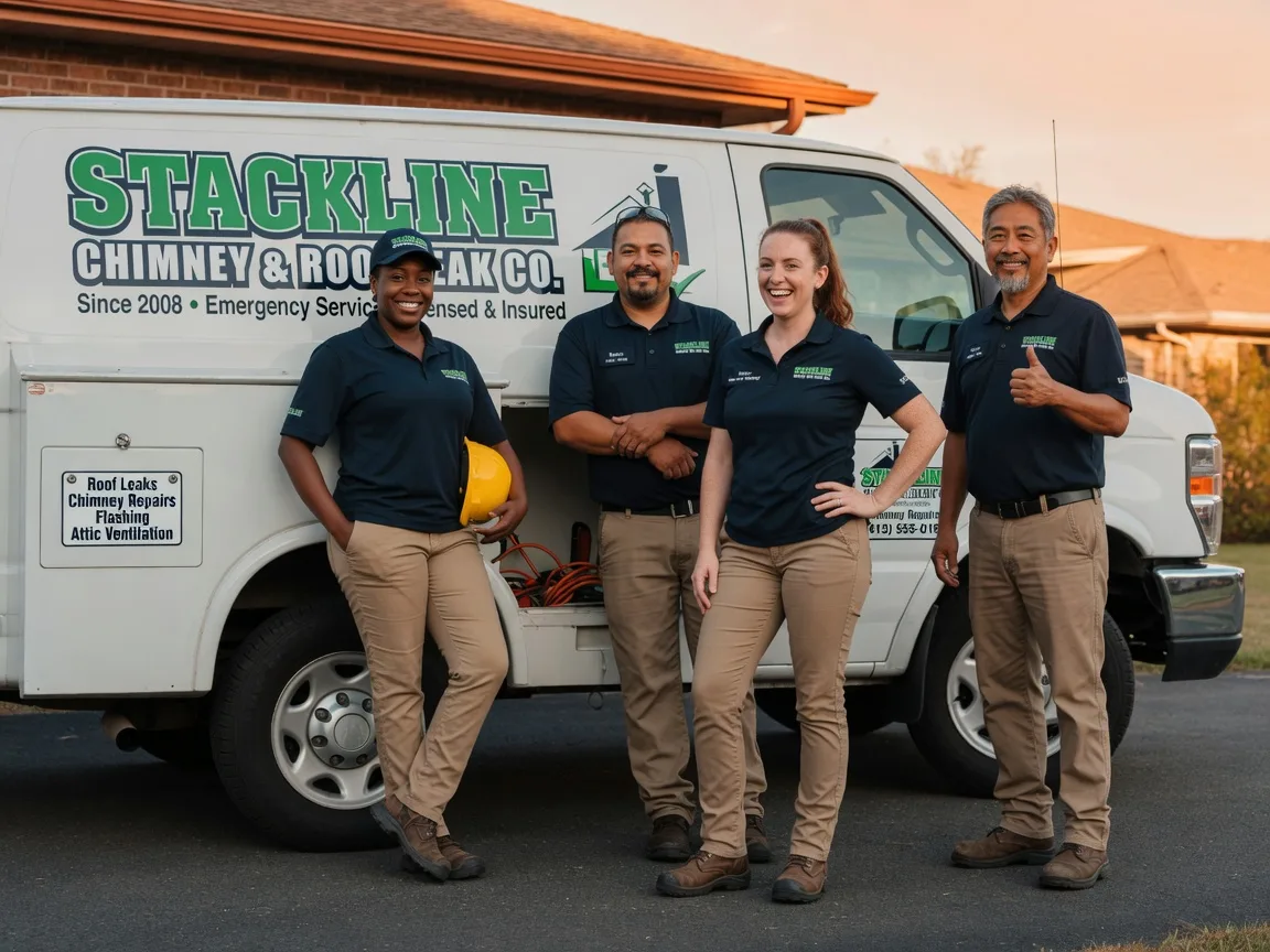 Chimney flashing repair company in Springfield, ME
